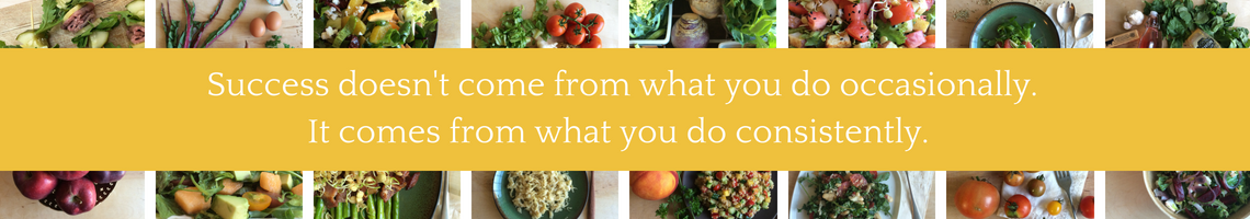 success comes from what you do consistently