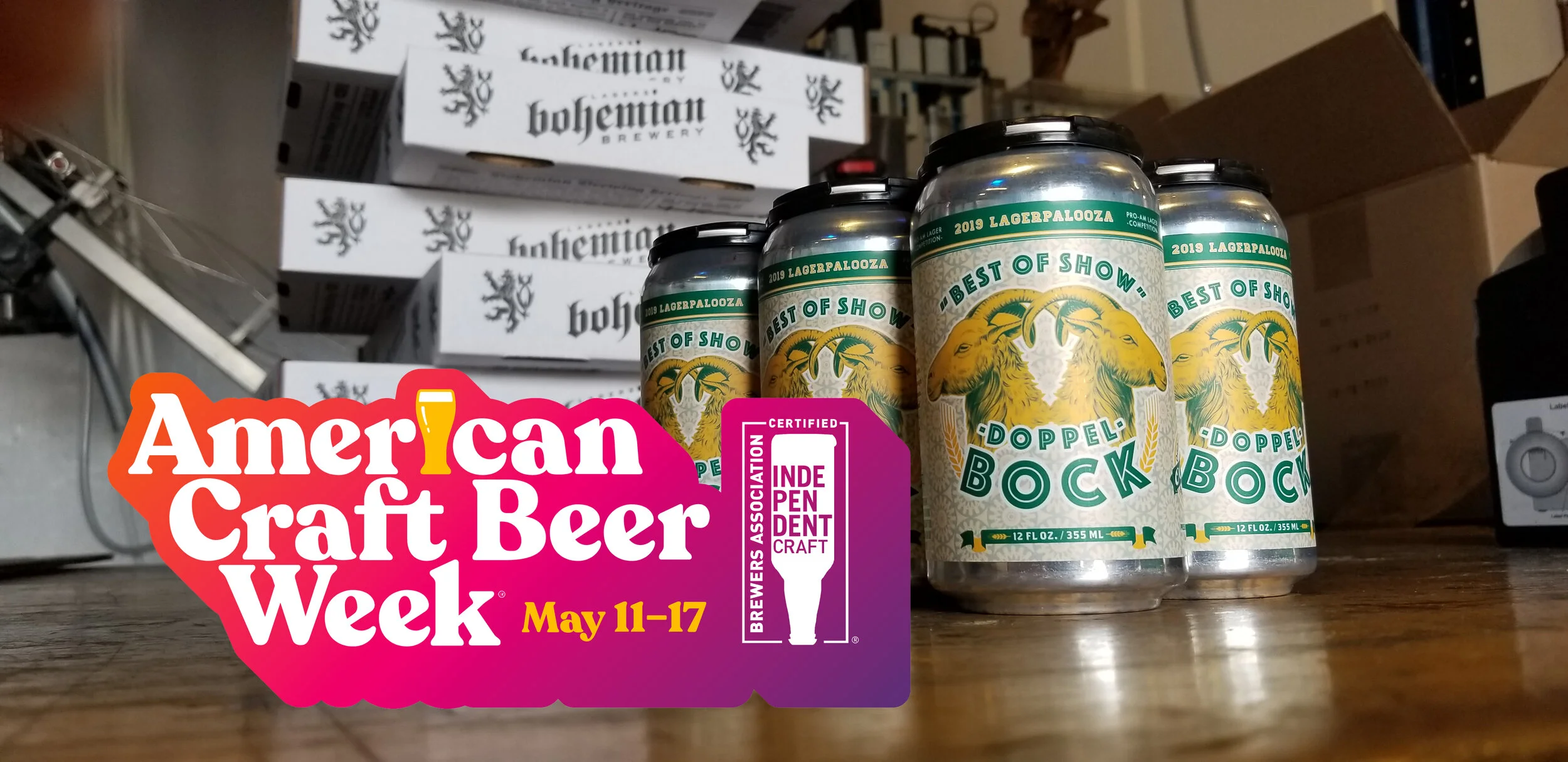 Lagerpalooza "Best of Show" Special Beer Release for 2020 American Craft Beer Week