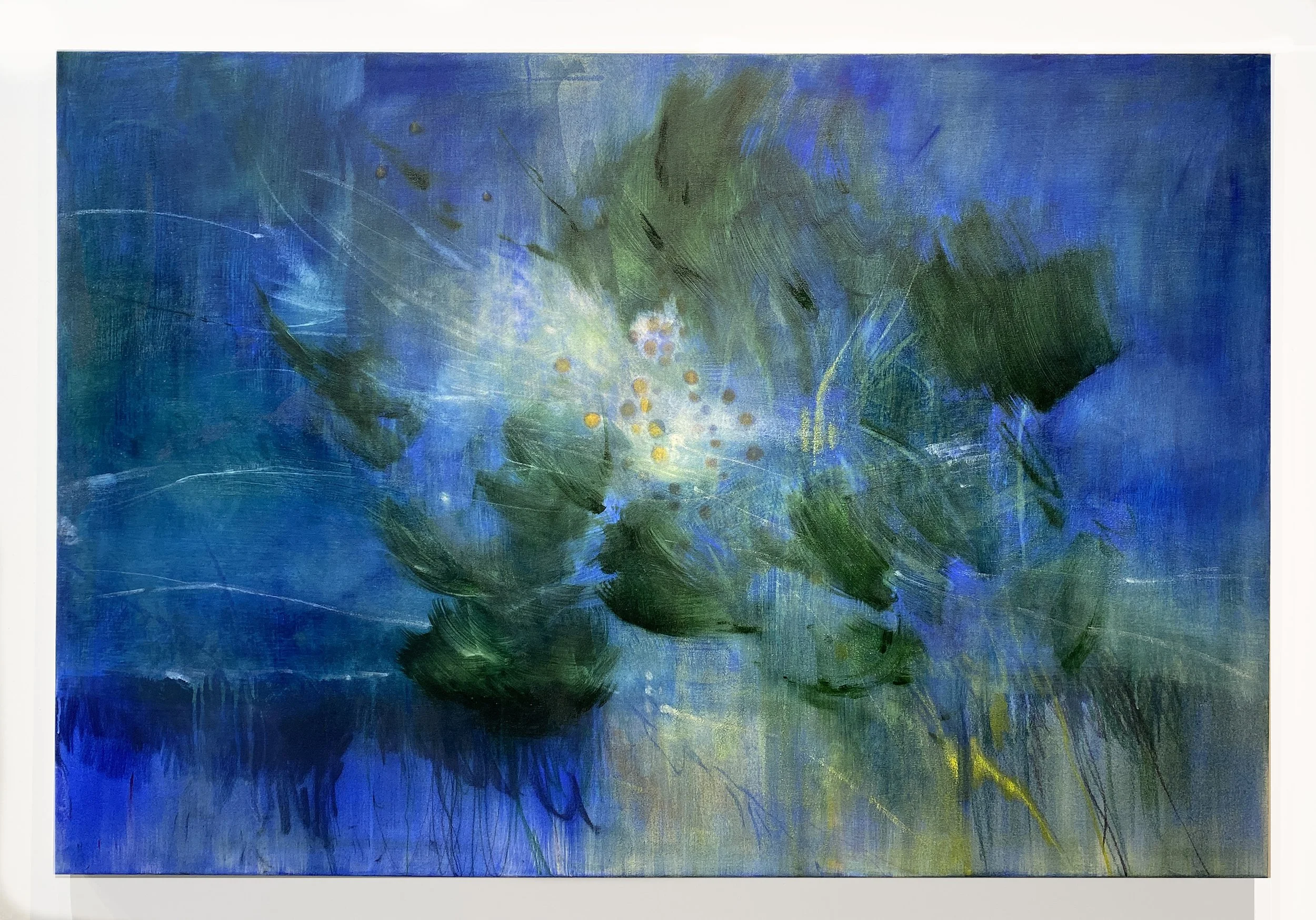 Ghost trees, 2024, Oil on canvas, 40 x 60 inches