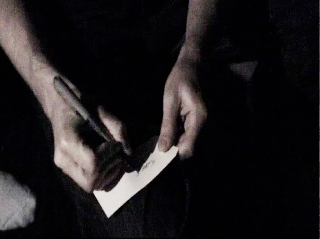 Hairbrushing (performance still), 2003