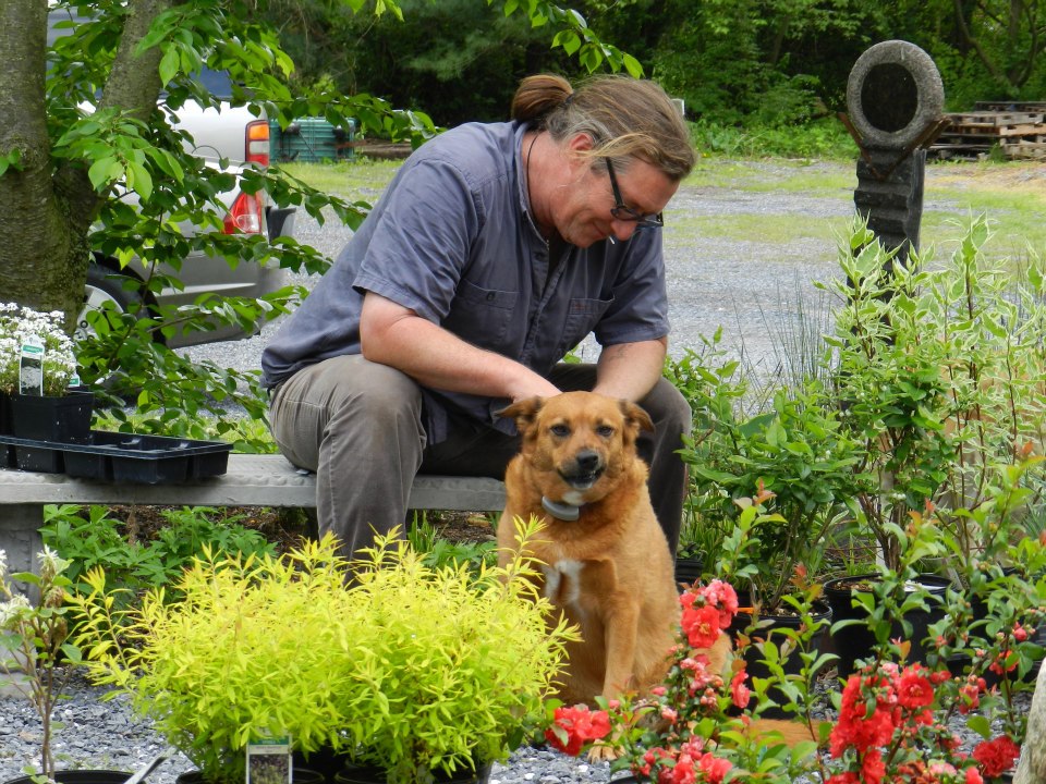 Dave and Beenie with plants for sale.jpg