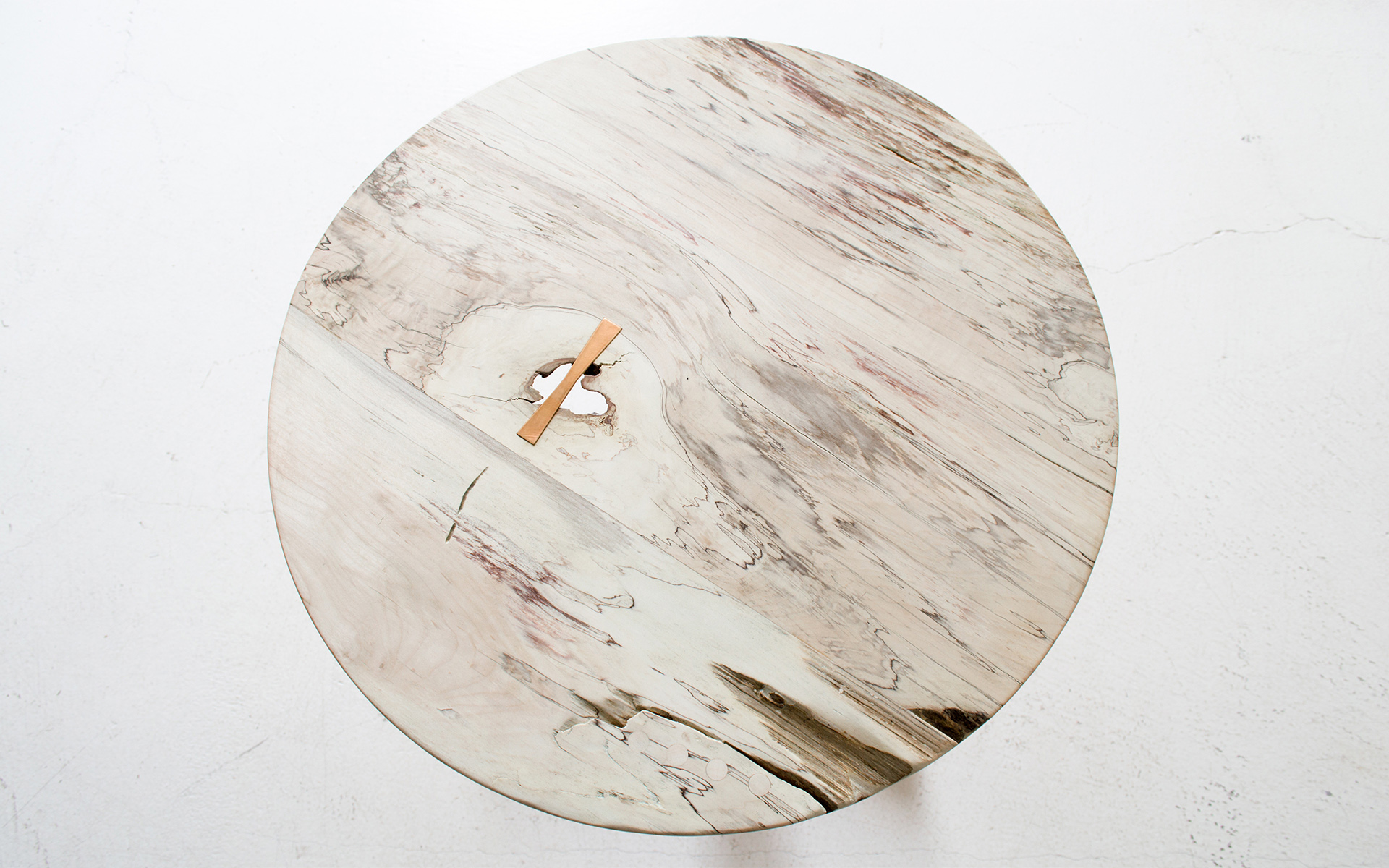 Matthew Metzger furniture; spalted maple