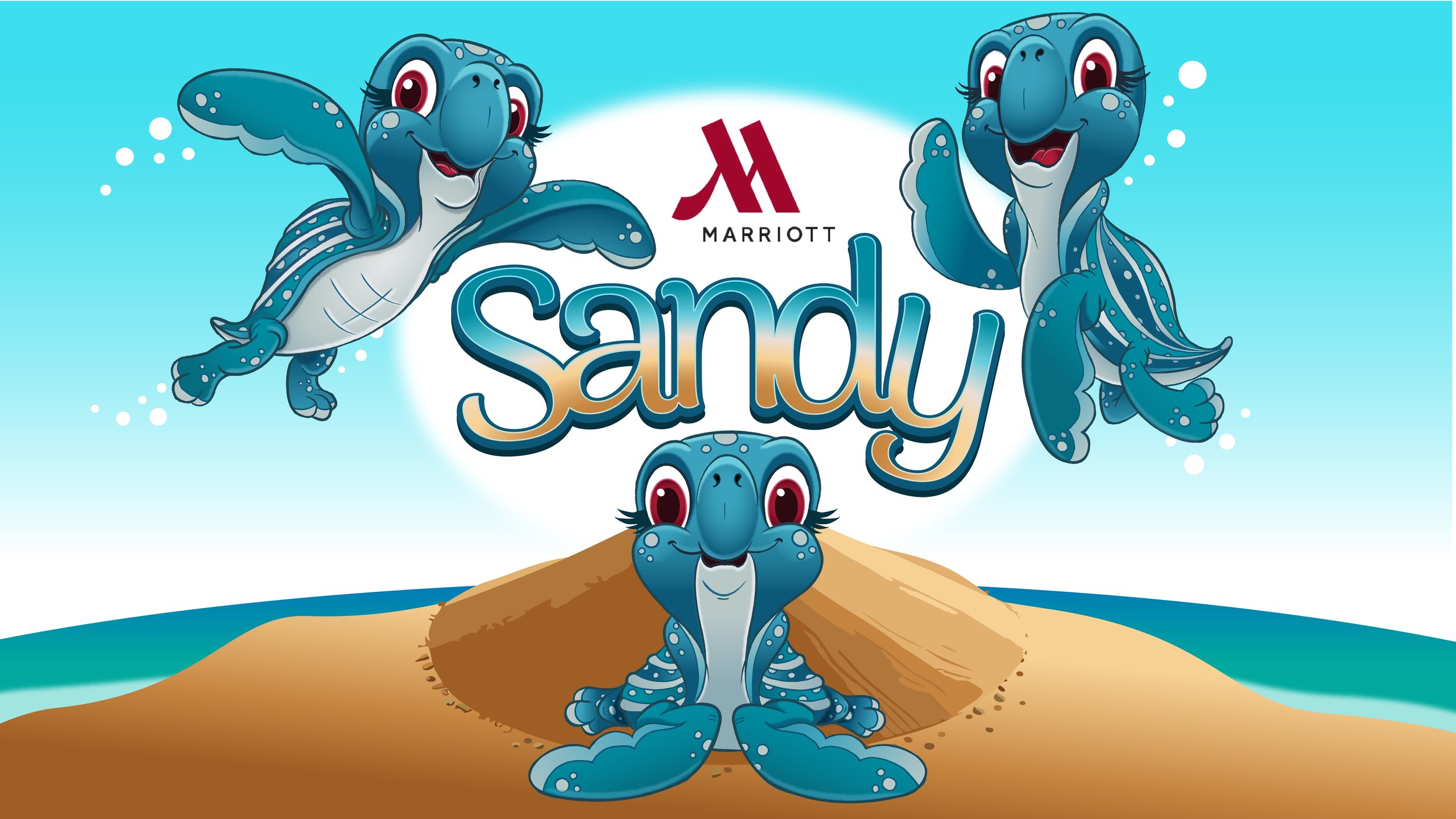 Sandy, The Leatherback Turtle