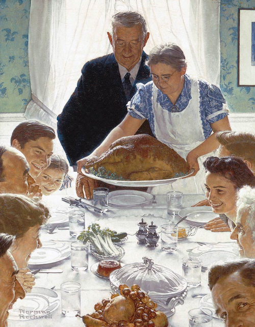 Freedom From Want, by Norman Rockwell, 1943