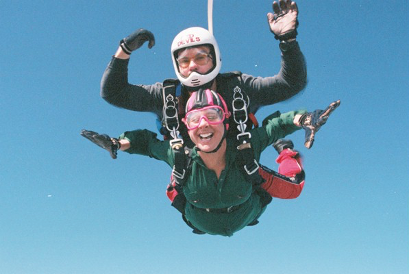 Skydiving over Stonehenge, England. Yes, I jumped out of a perfectly good airplane. So. Much. Fun.