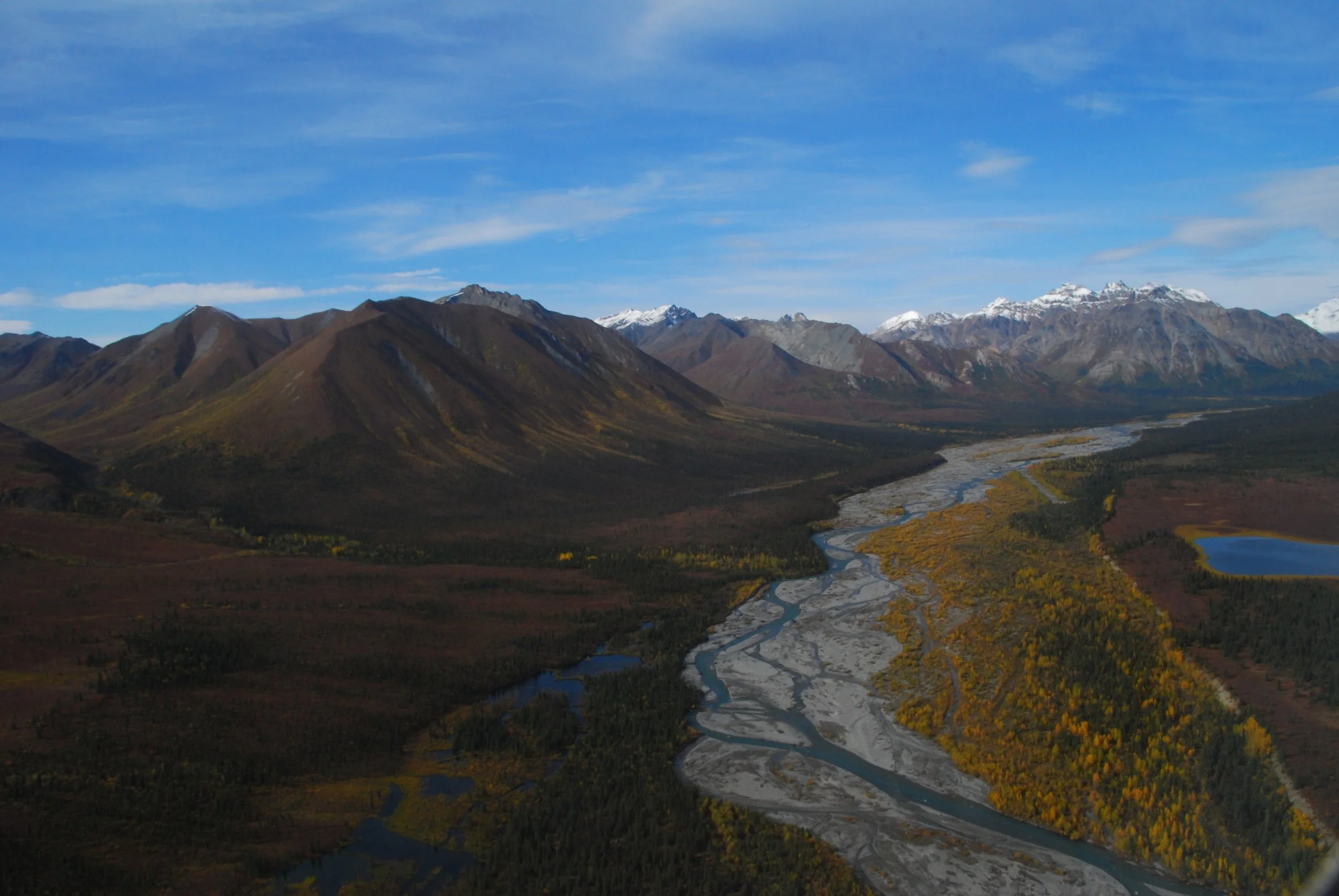 Aerial View of Wood River