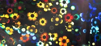 flower patch - silver (S0K201)