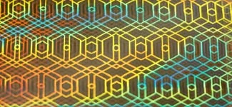 hexagons - gold (G0KP38)