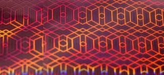 hexagons - pink (P0KP38)