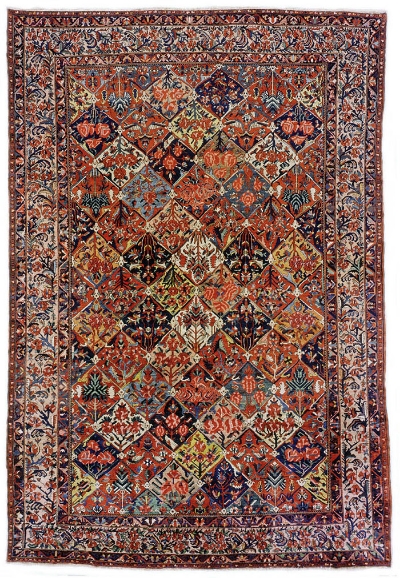 Bakhtiari Carpet 17' 5" x 11' 9" 