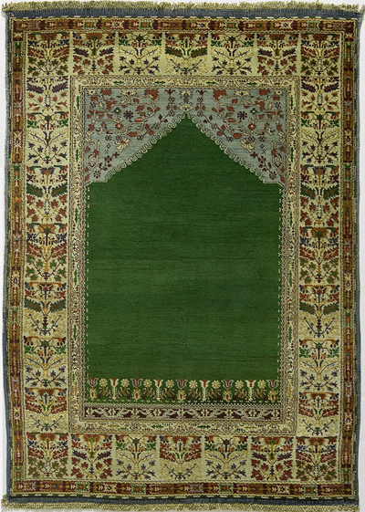 Agra Prayer Rug 6' 2" x 4' 4" 