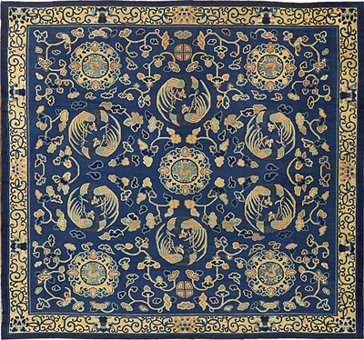 Chinese Carpet 14' 4" x 13' 2" 