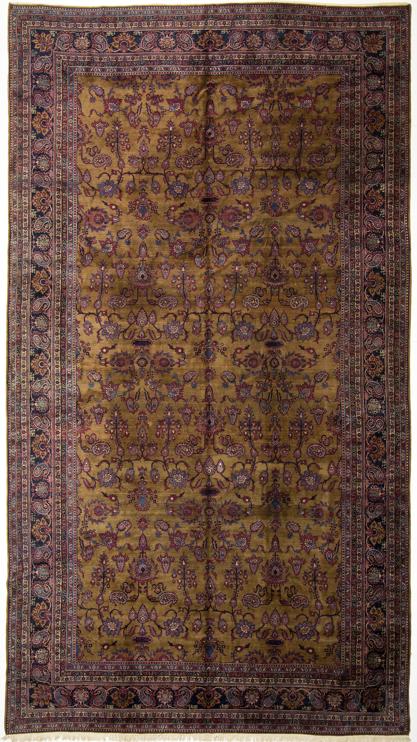 Indo-Kerman Carpet 16' 10" x 9' 4" 