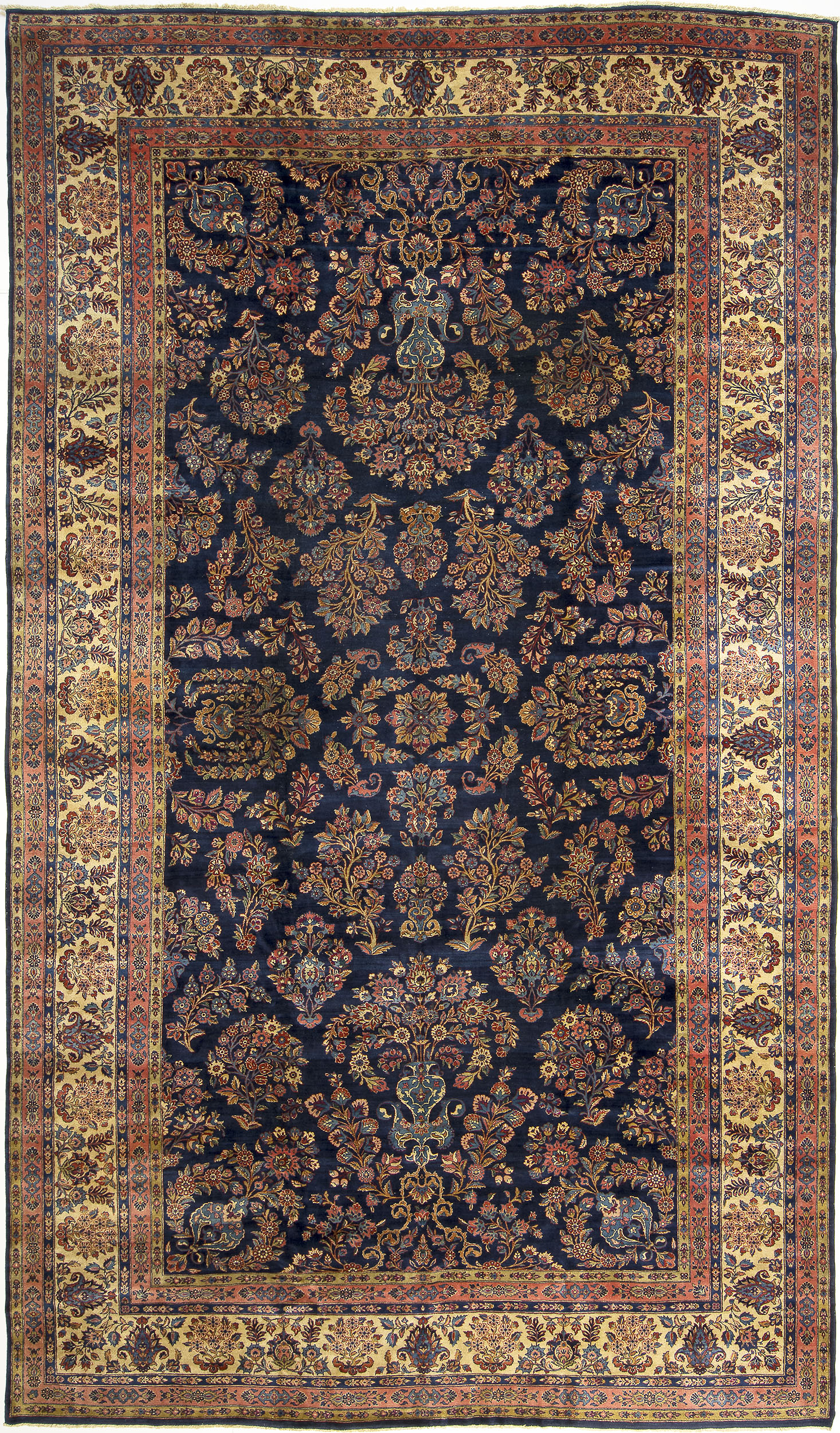 Kashan Carpet 17' 6" x 10' 2" 
