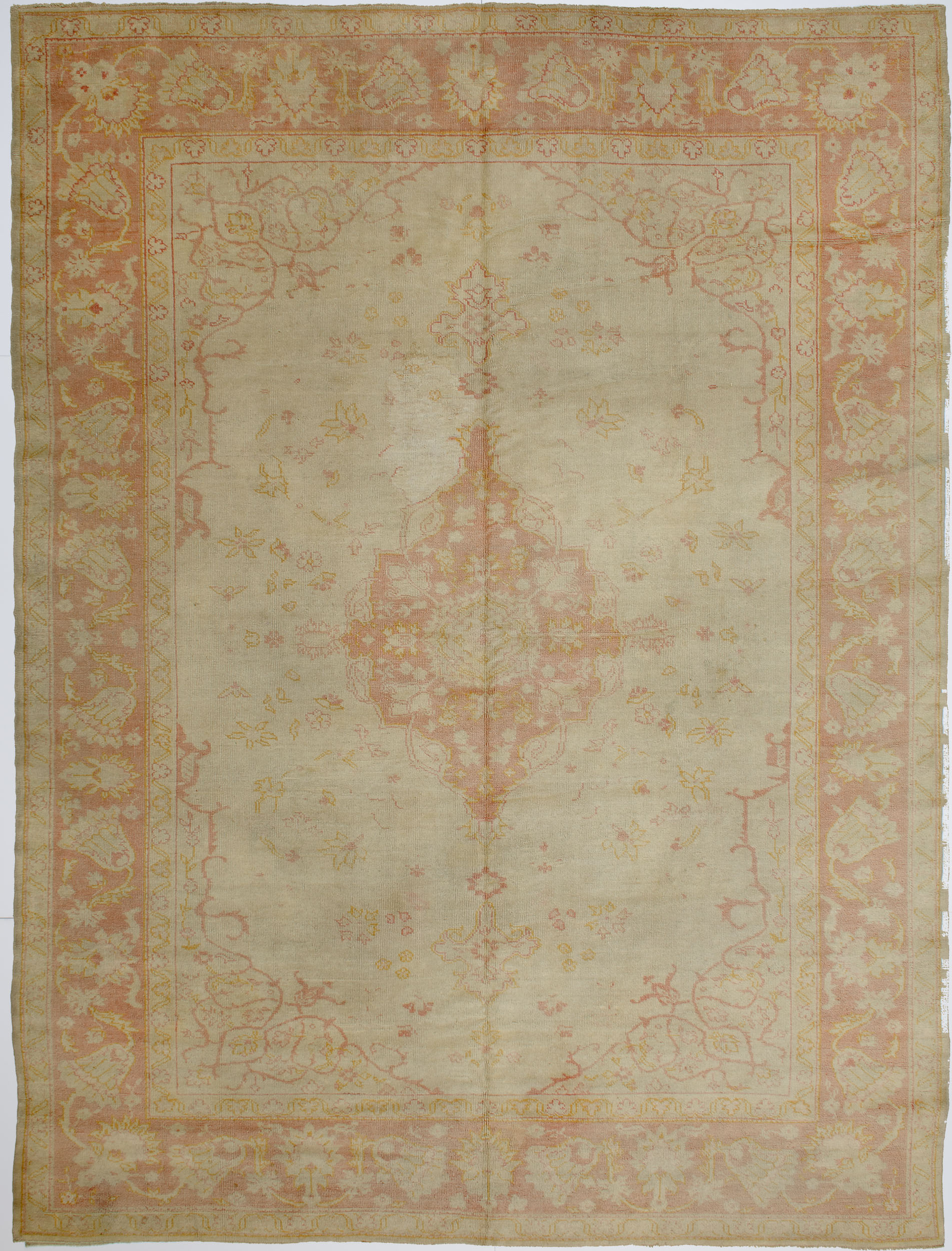 Borlu Oushak Carpet 11' 1" x 8' 3" 