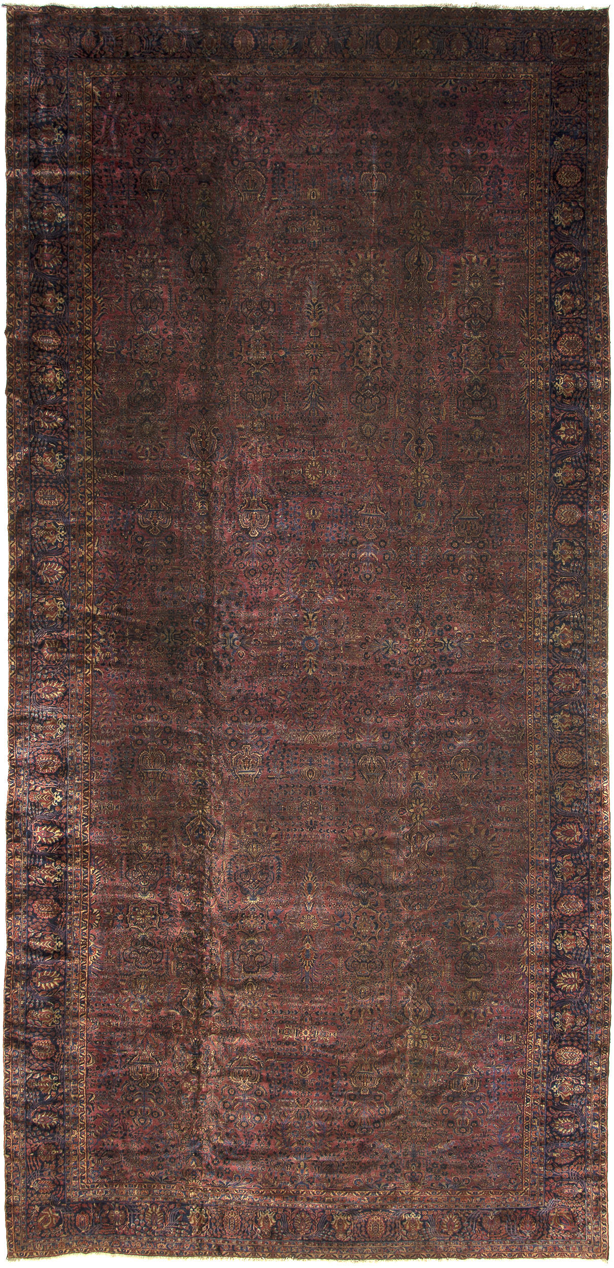 Sarouk Carpet 28' 8" x 13' 3" 