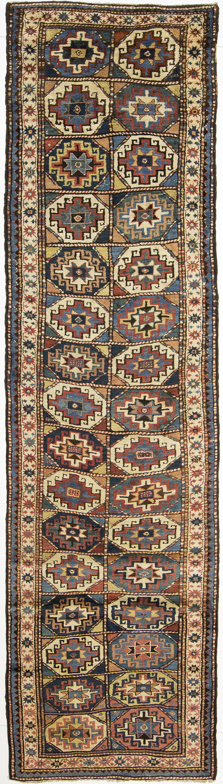 Moghan Kazak Runner 13' 5" x 3' 6" 