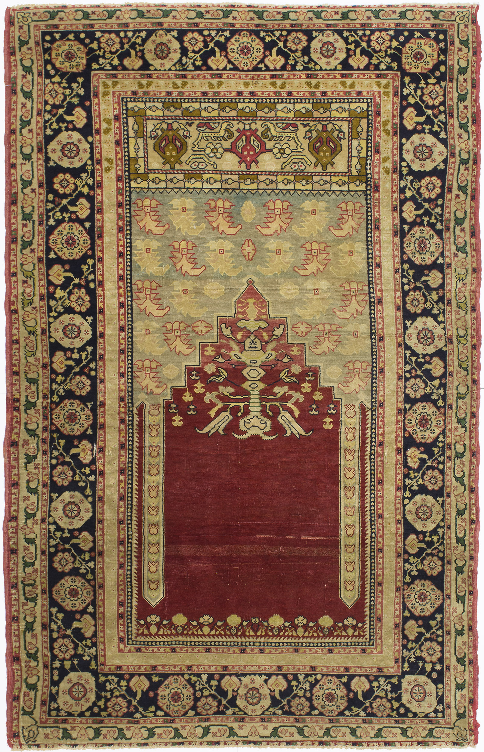 Agra Prayer Rug 6' 3" x 4' 0"