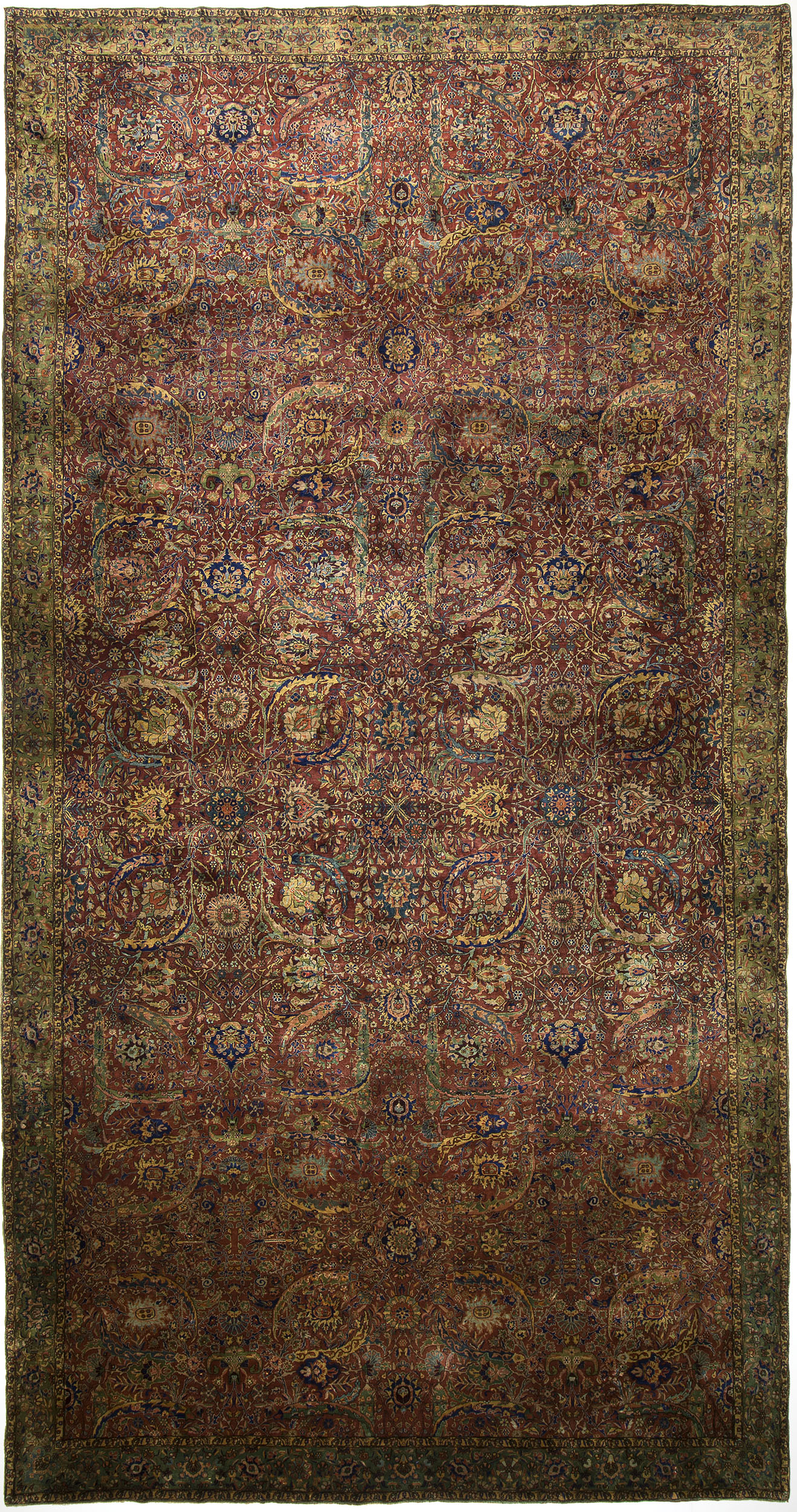 Indo-Tabriz Carpet 23' 1" x 11' 10" 