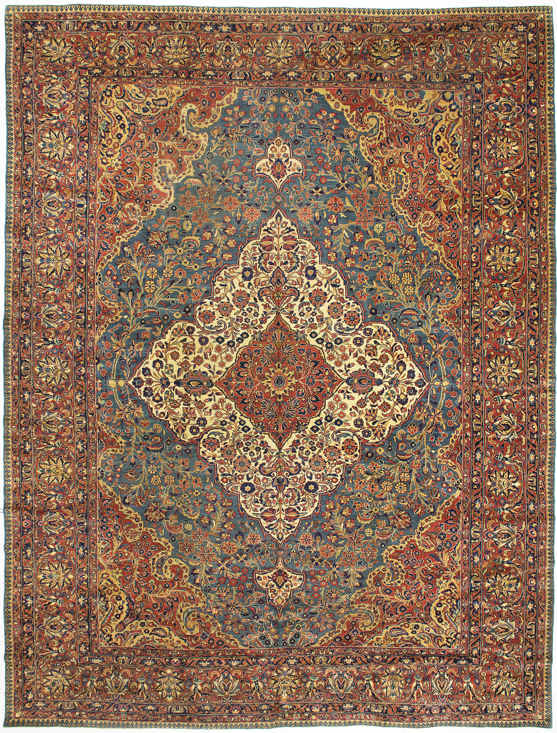 Sarouk Fereghan Carpet 13' 7"x 10' 4" 
