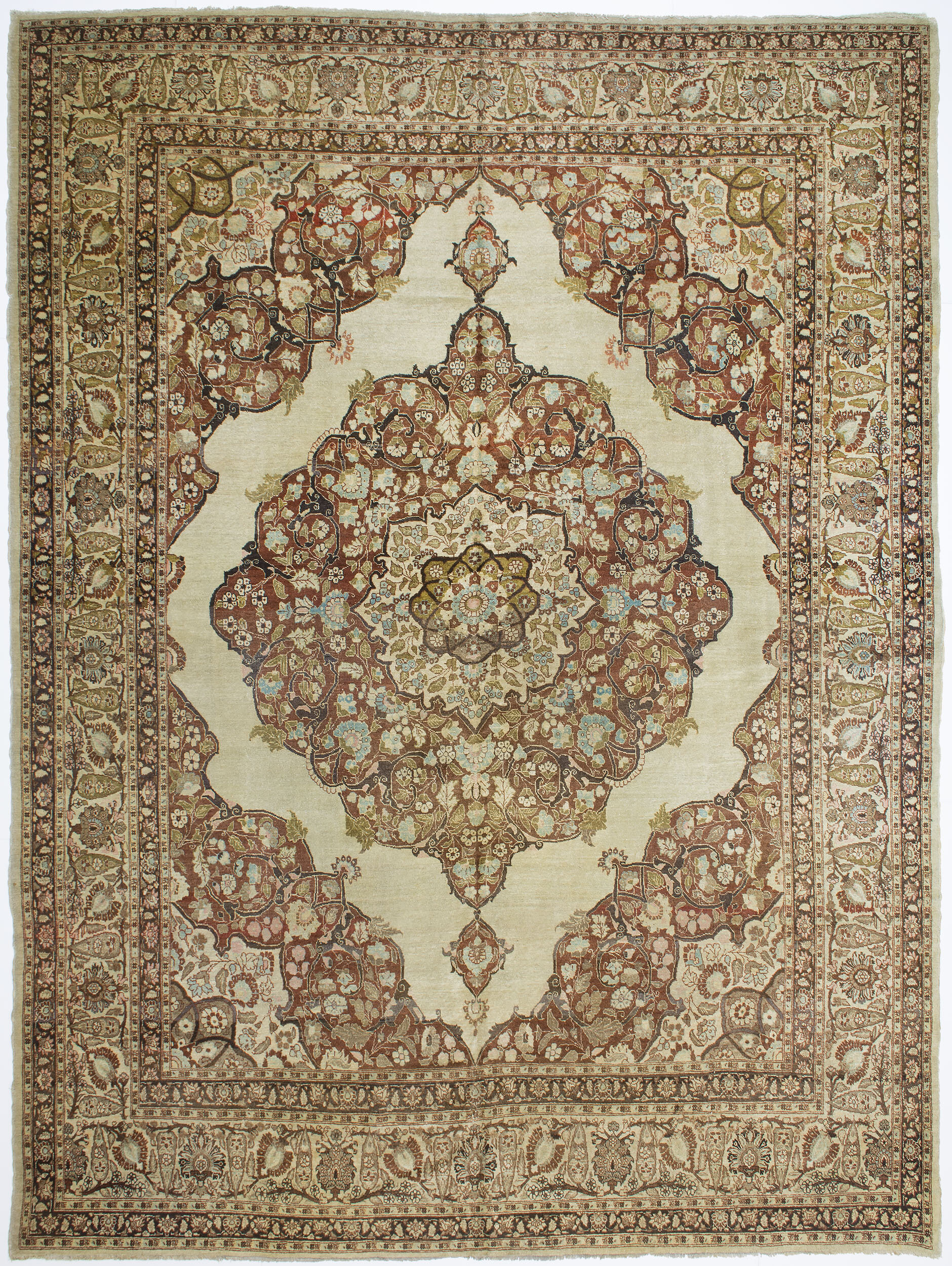 Tabriz Carpet 12' 5" x 9' 4" 