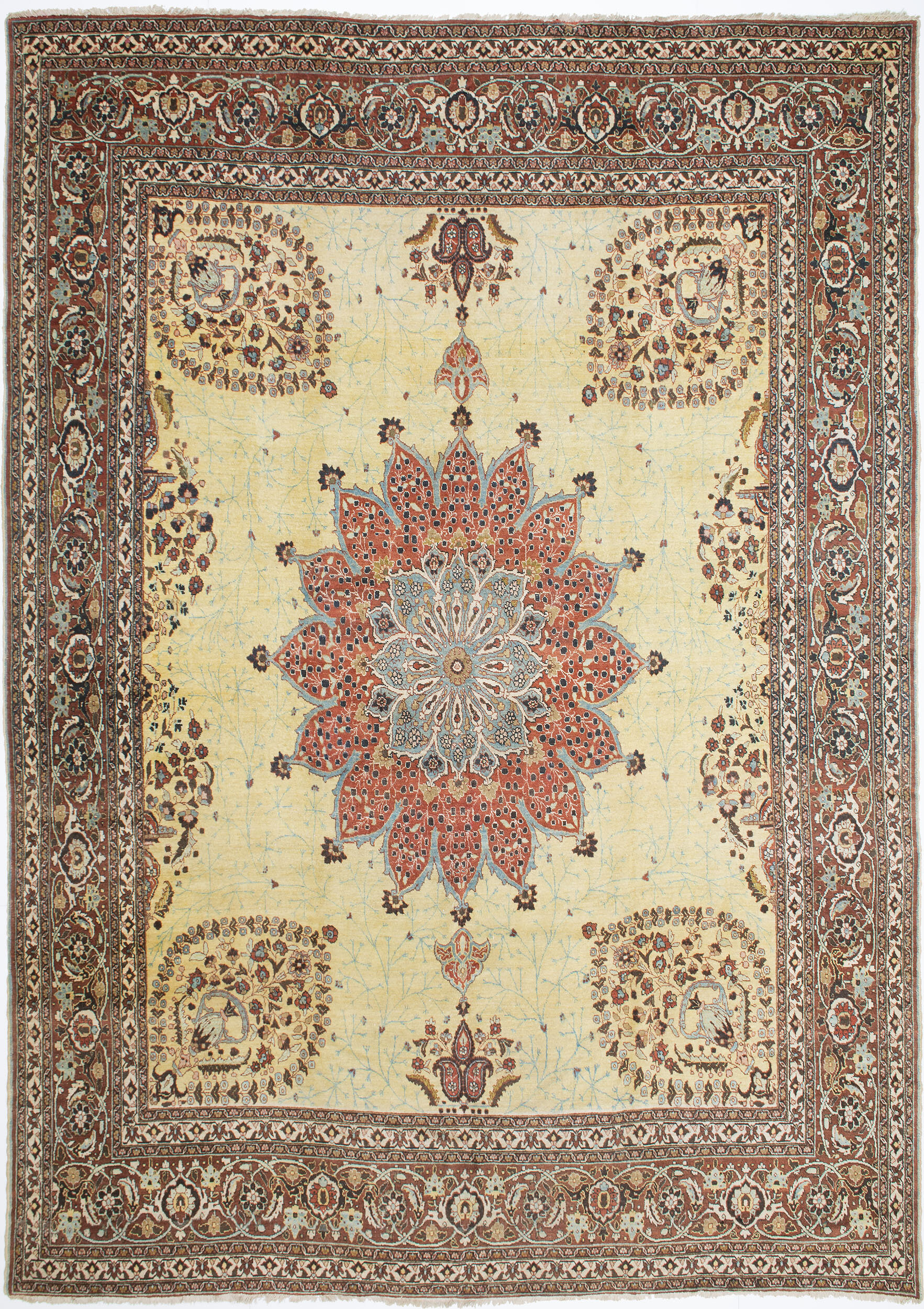 Tabriz Carpet 13' 0" x 9' 4" 