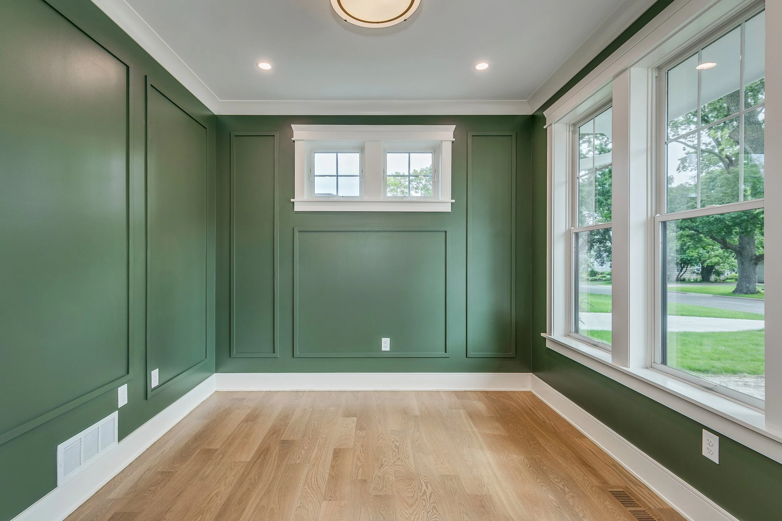 Modern Shingle Style luxury home interior