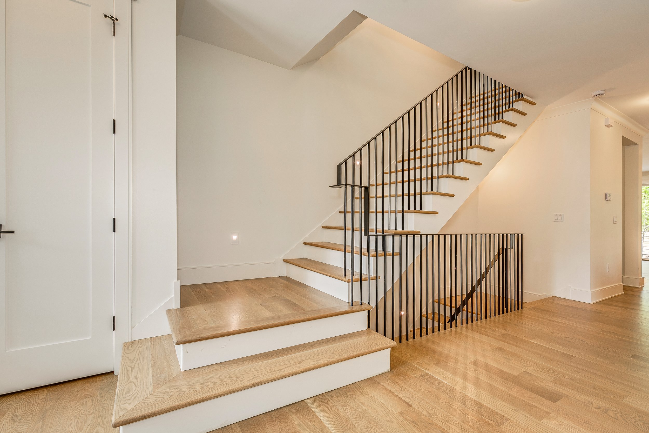 Modern Shingle Style luxury home interior