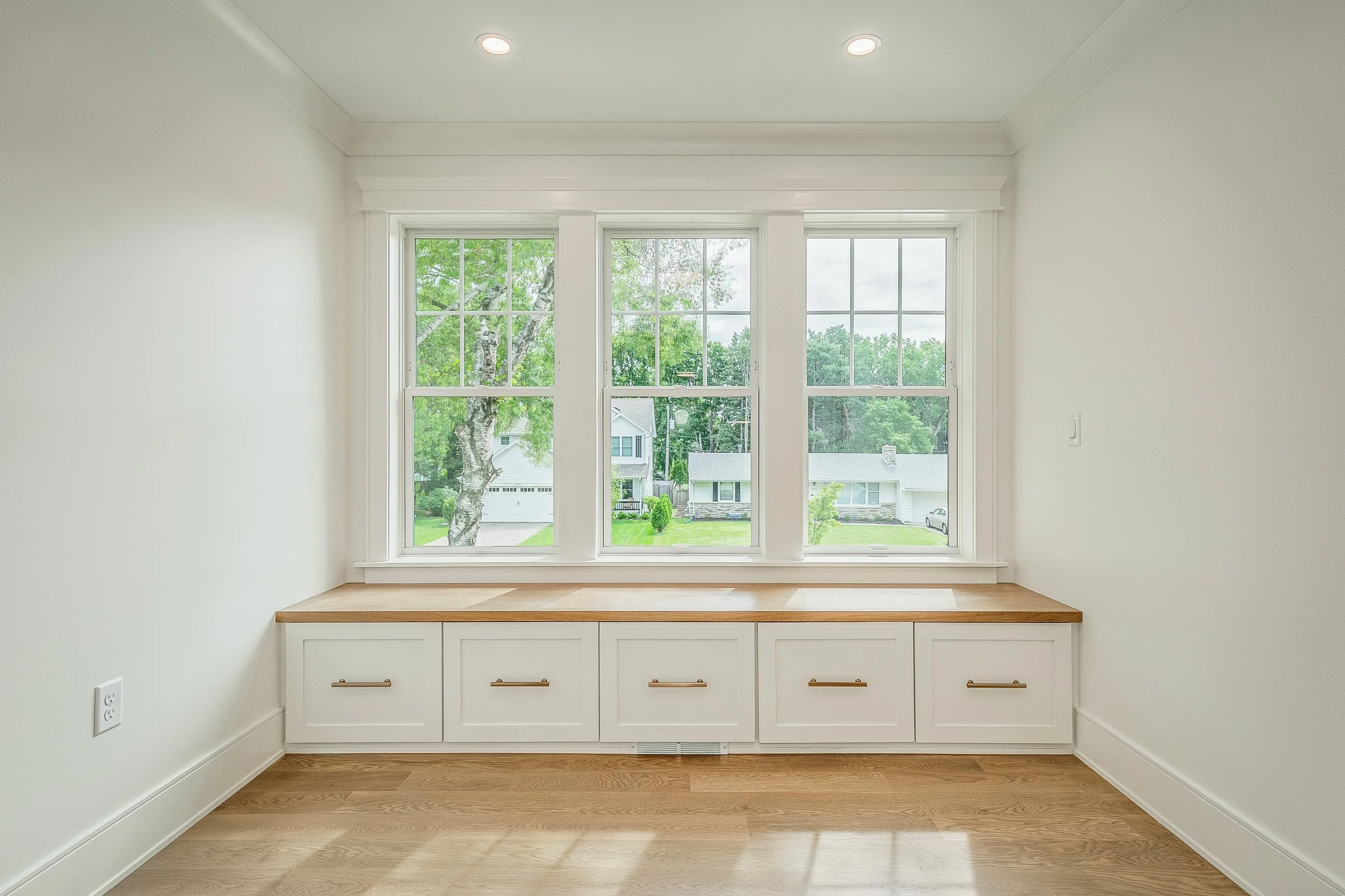 Modern Shingle Style luxury home interior