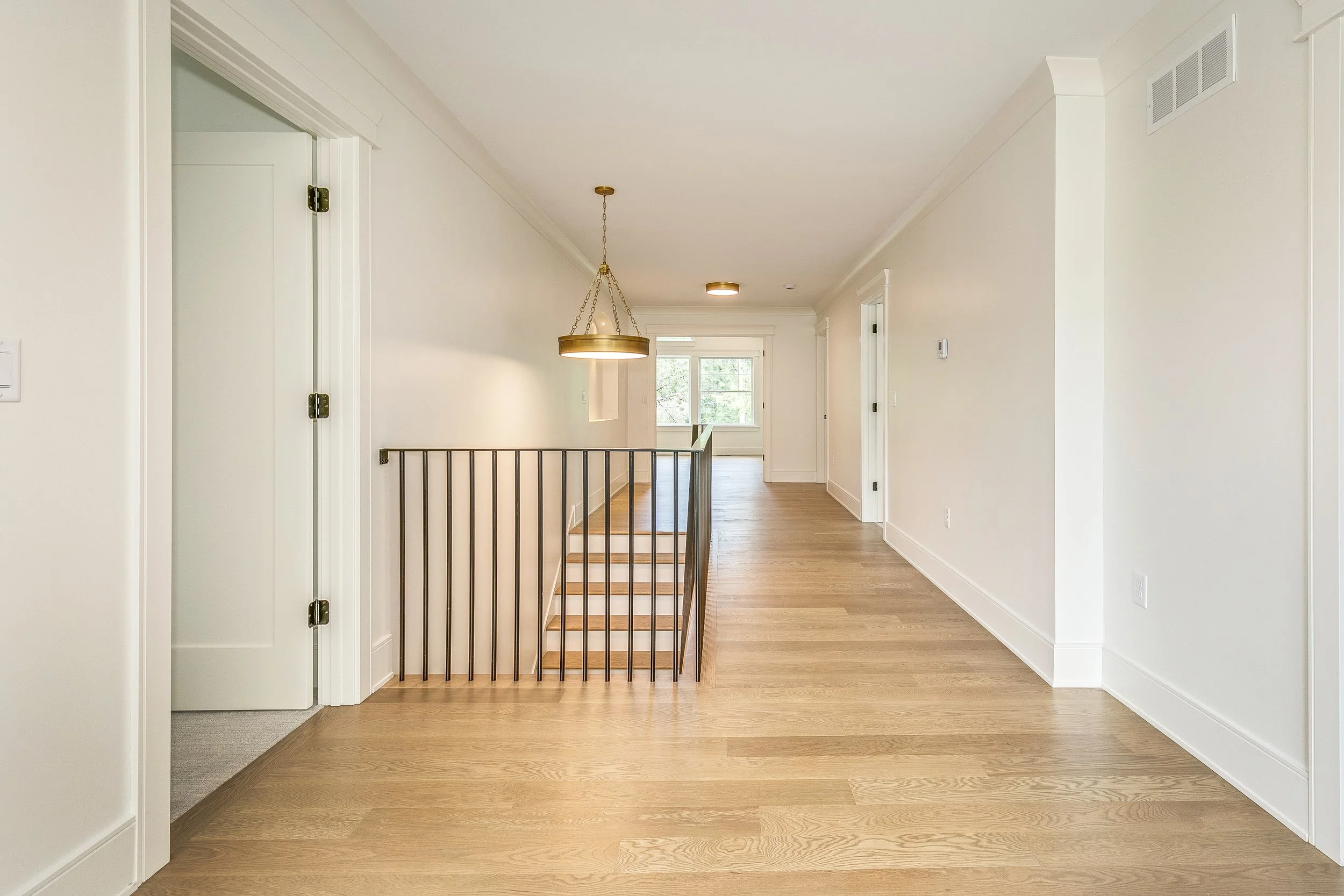 Modern Shingle Style luxury home interior
