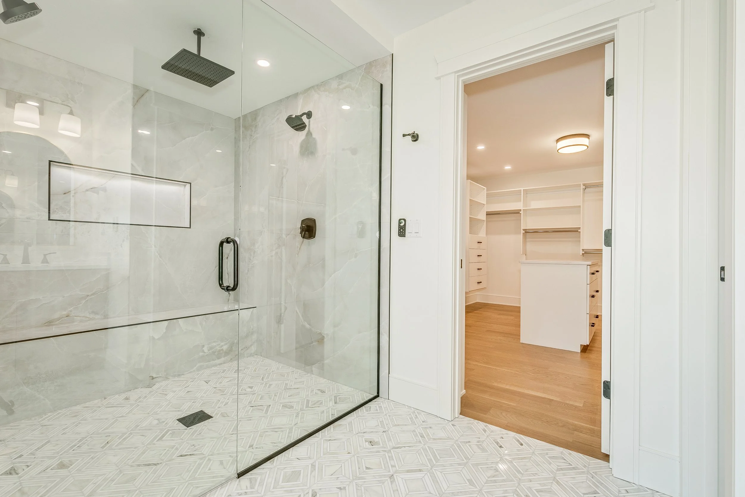 Modern Shingle Style luxury home interior
