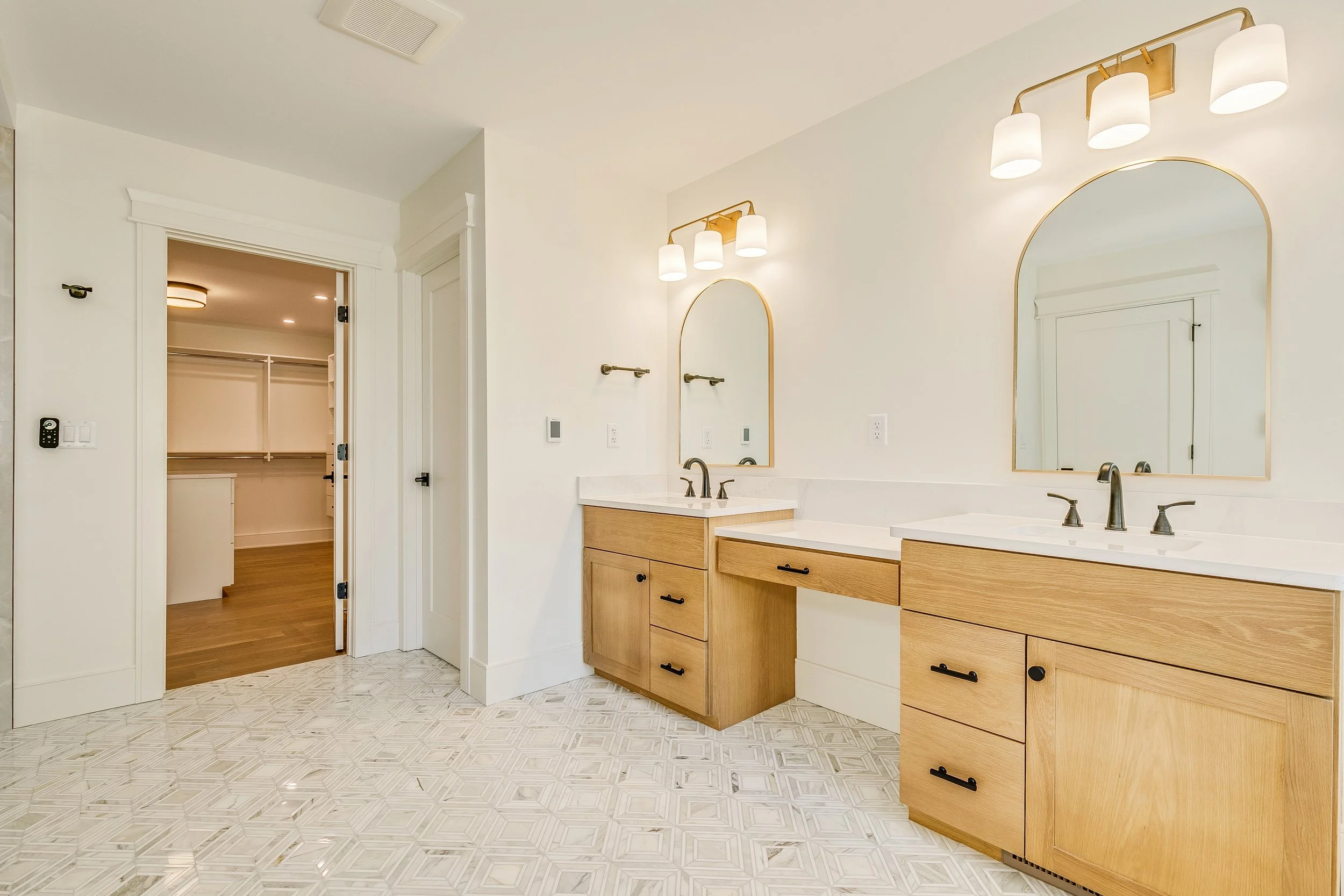 Modern Shingle Style luxury home interior