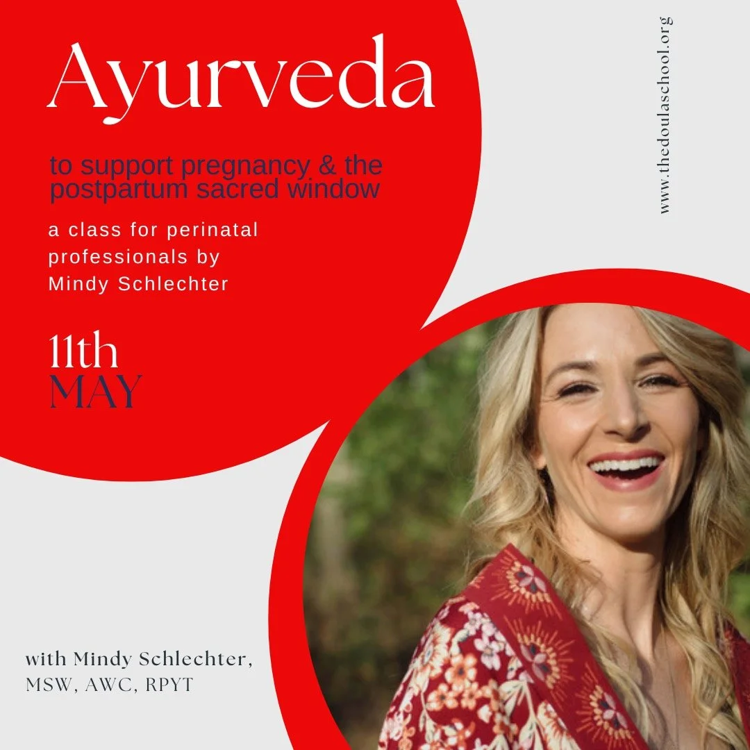 Ayurveda to Support Pregnancy &amp; the Postpartum Sacred Window of Healing for Perinatal Professionals