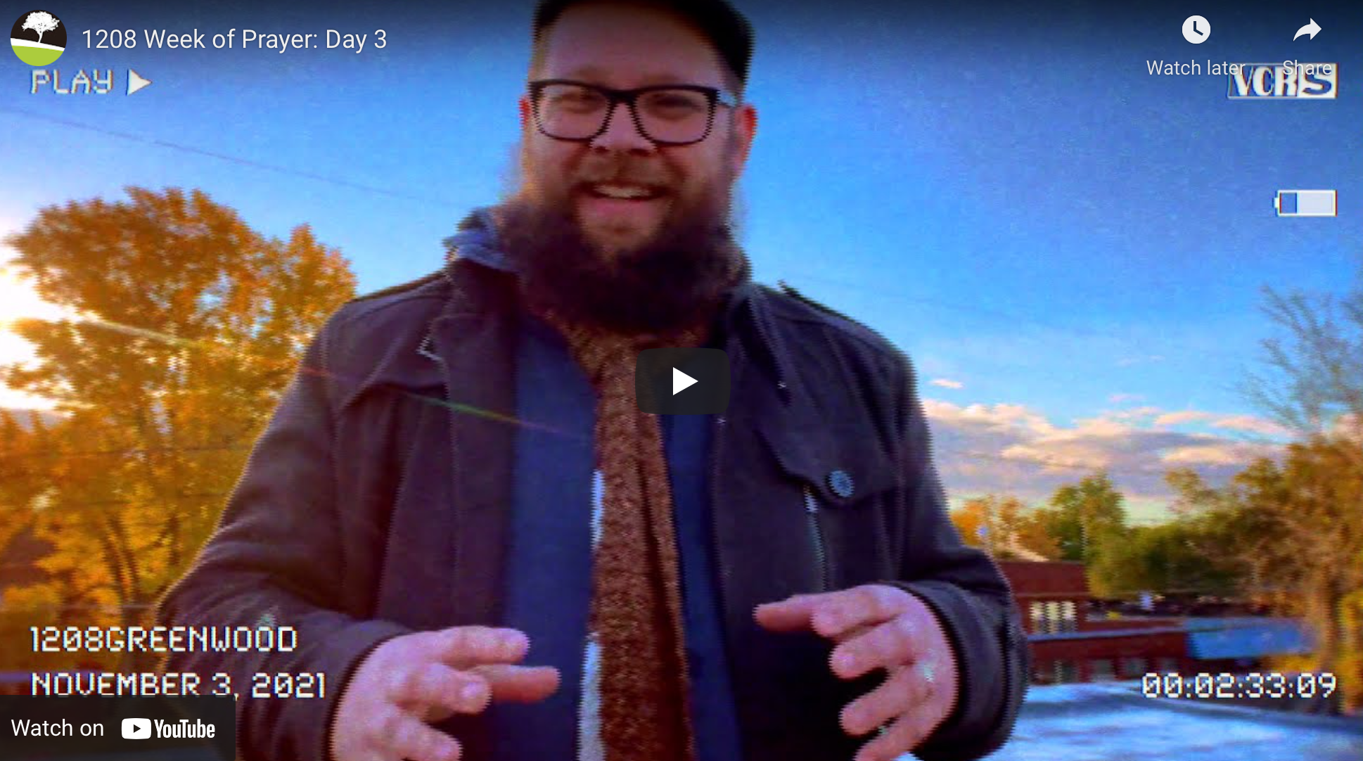 1208 Week of Prayer: Day 3