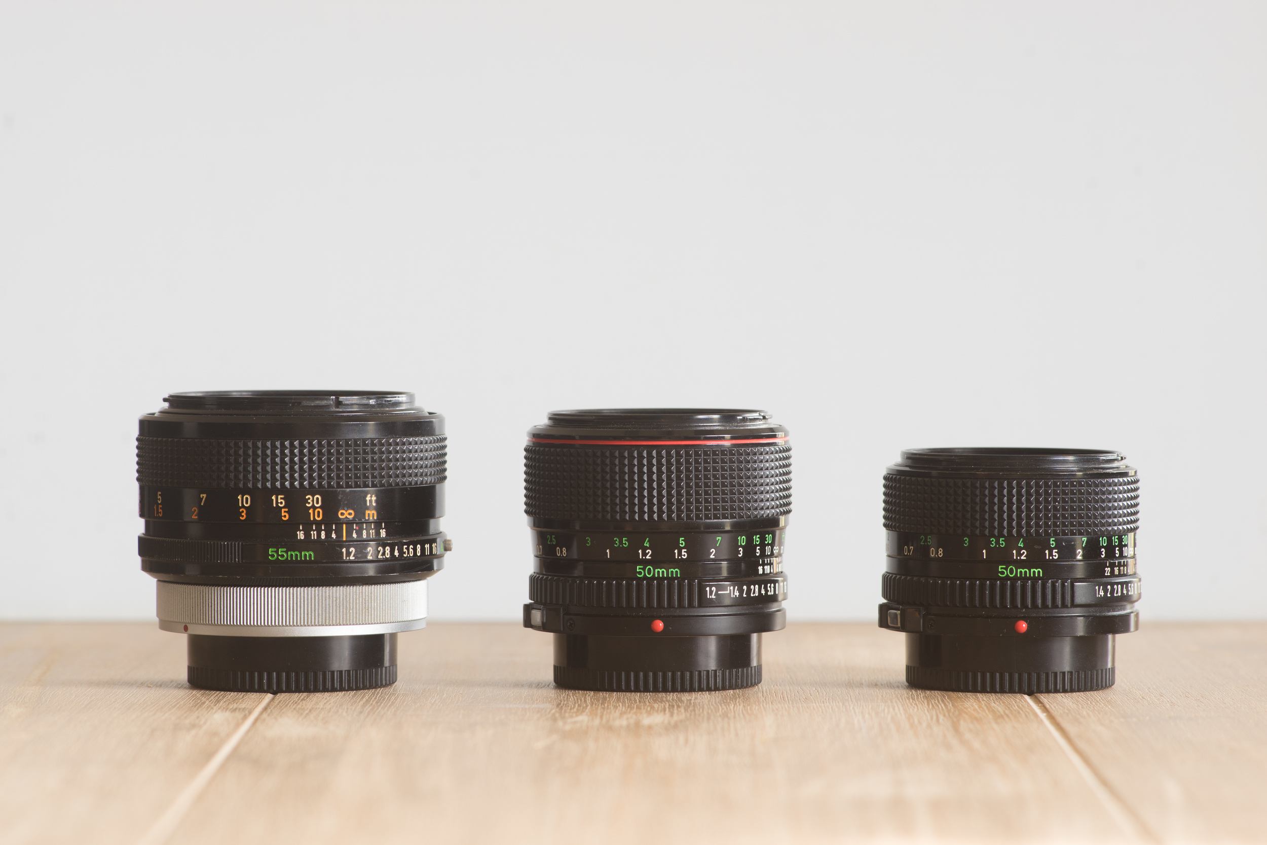 Canon FD 50/55mm lens comparison — Jeroen ter Lingen - Travel and