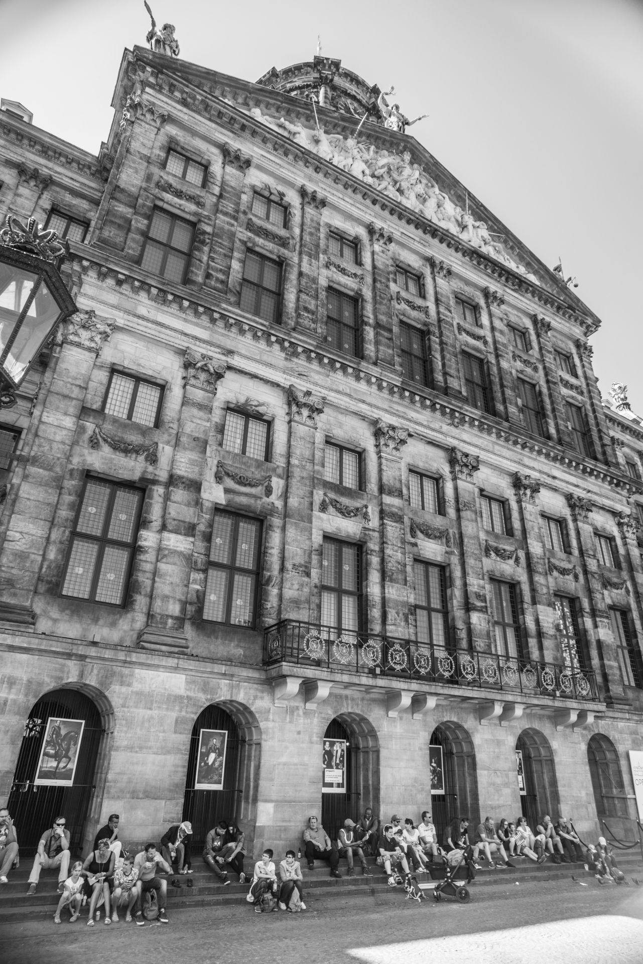 The Royal Palace up close