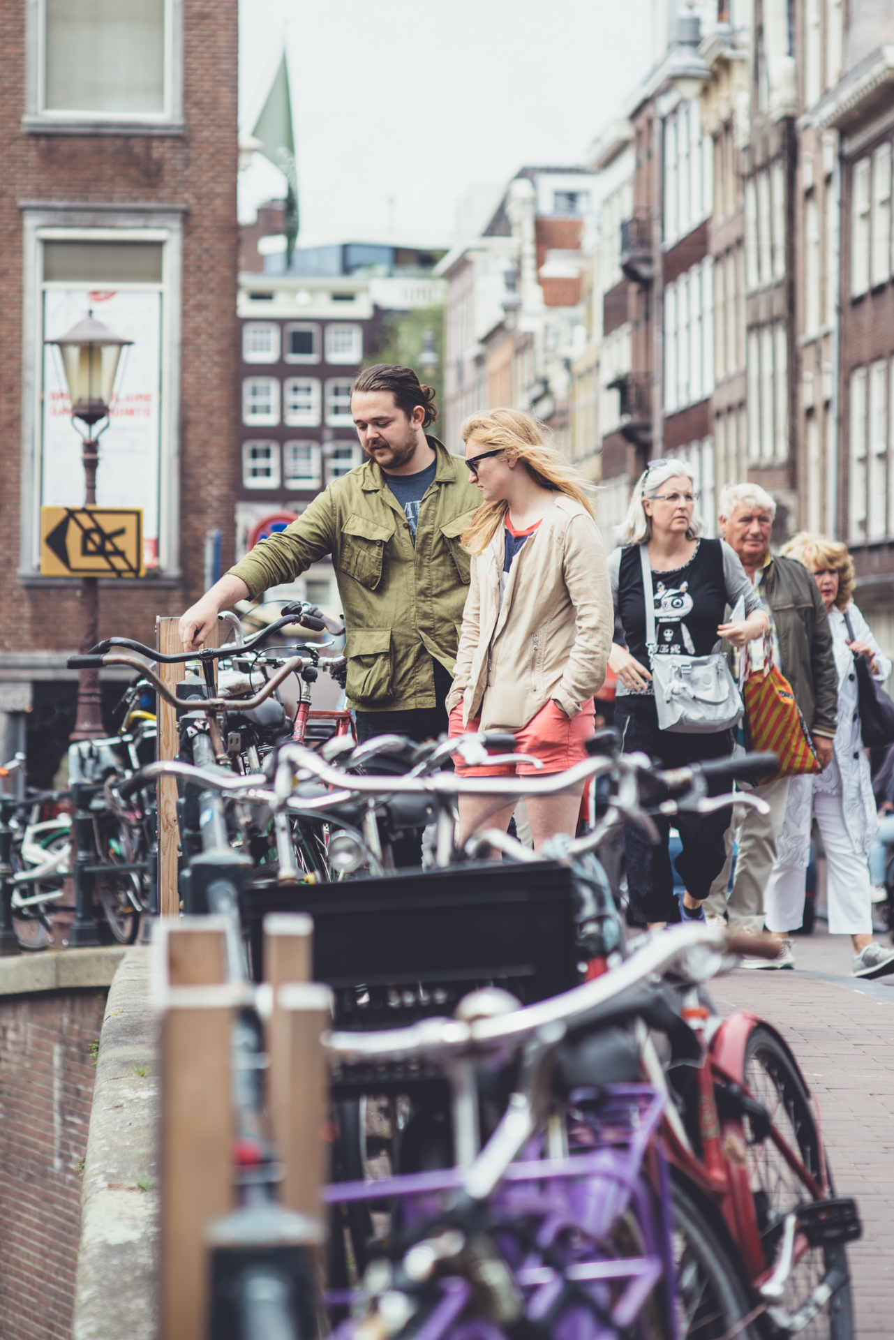 Keizersgracht, random people - nFD 85/1.8