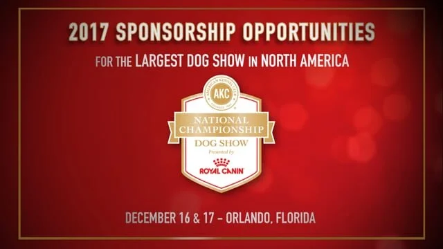 Royal Canin AKC Dog Show Sponsorship Reel