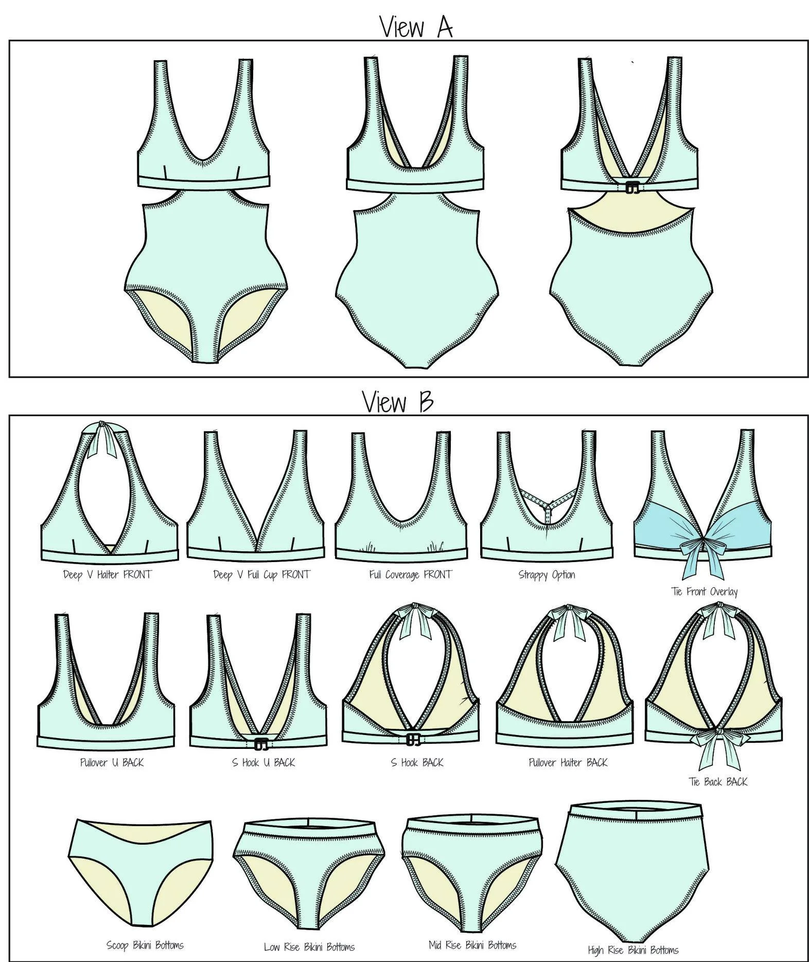 North Shore Swimsuit Options
