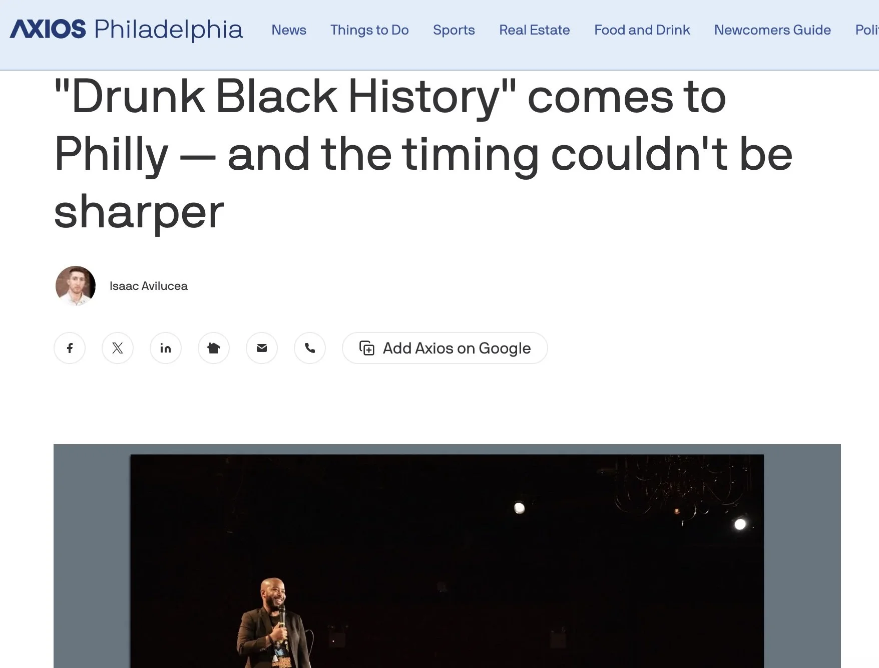 Drunk Black History in Philadelphia with Brandon Collins
