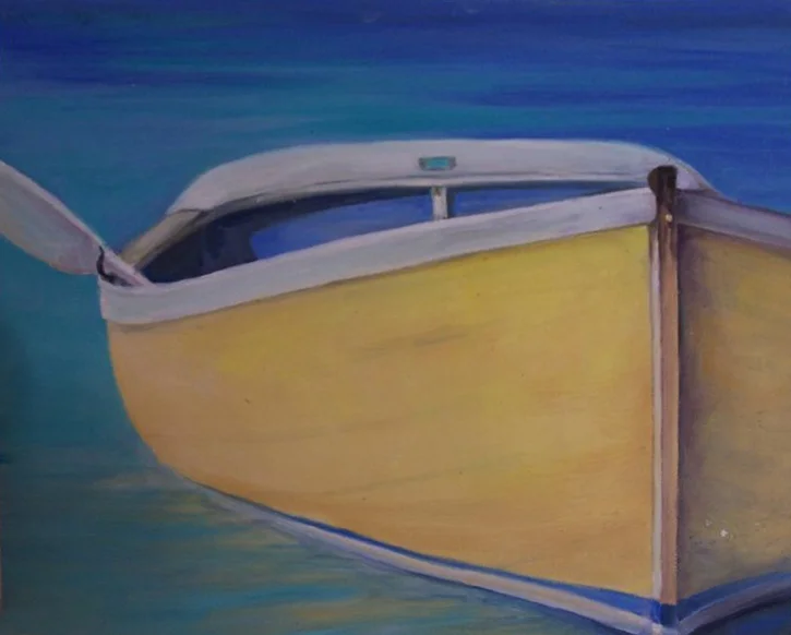 Abaco Boat 11" x 14"