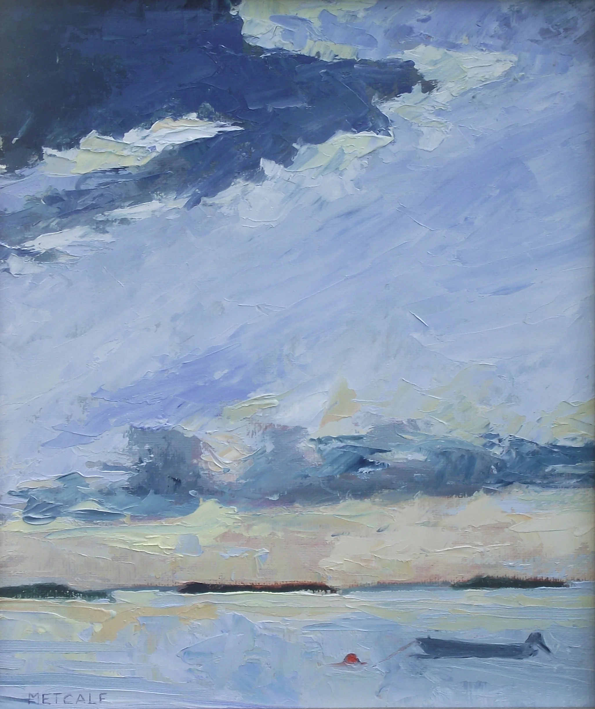 Out Front (sold) 11"x 14"