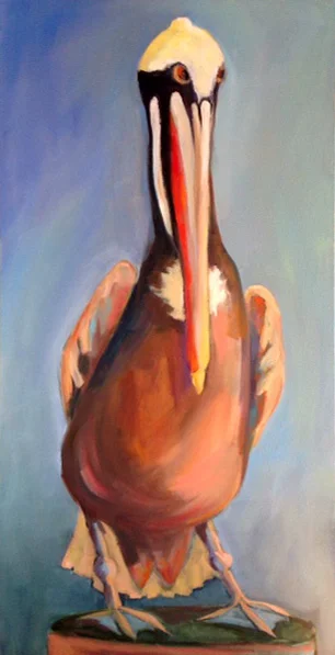 The Pelicanista 15" x 30"