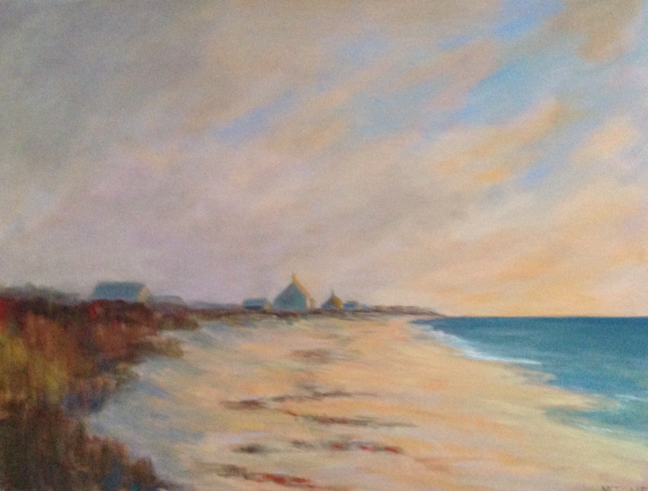 Madaket at Sunset 12" x 16"