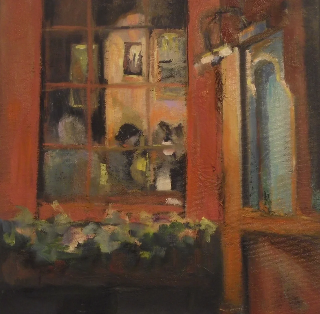 Dinner Out 10"x 10"