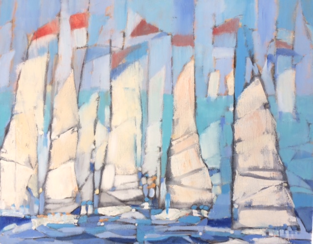 The Regatta 16" x 20" (sold)