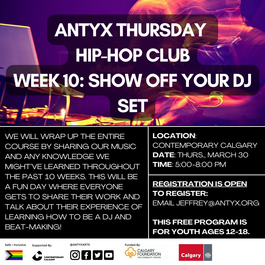 Thursday Hip-Hop Club Week 10: Show off Your DJ Set