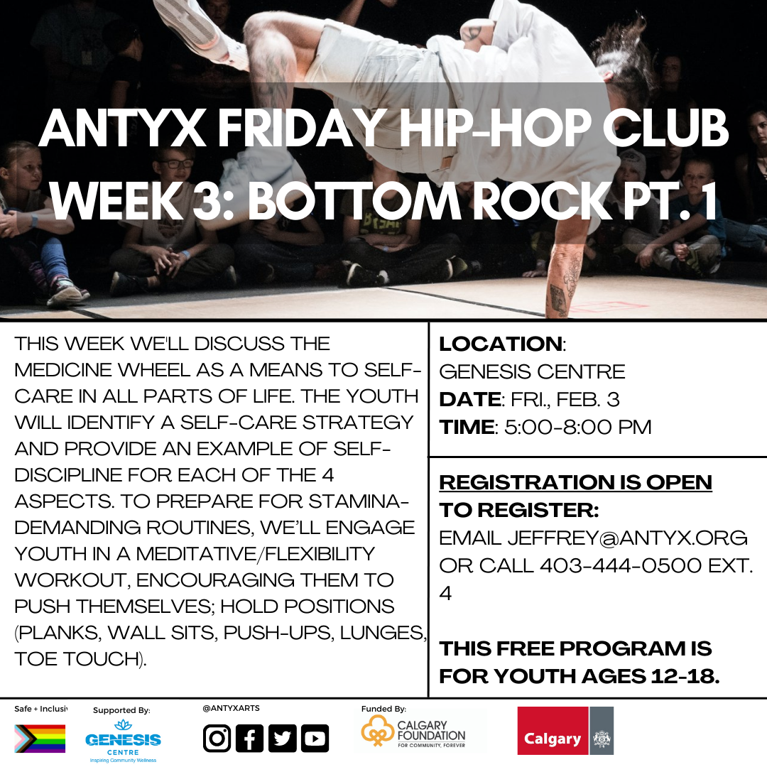 Friday Hip-Hop Club Week Week 3: Bottom Rock Pt. 1