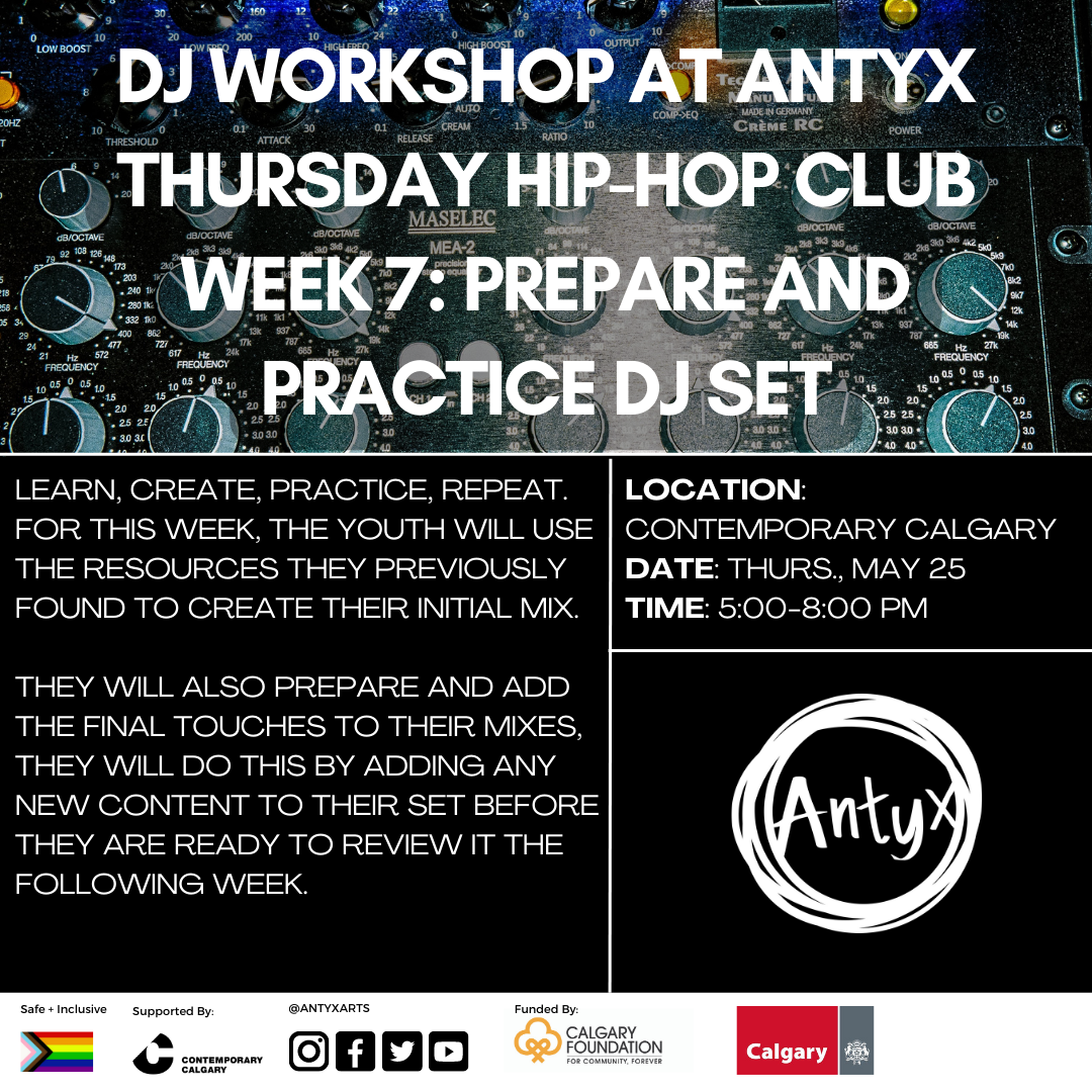 Beat Making Workshop Week 7: Prepare and Practice DJ Set