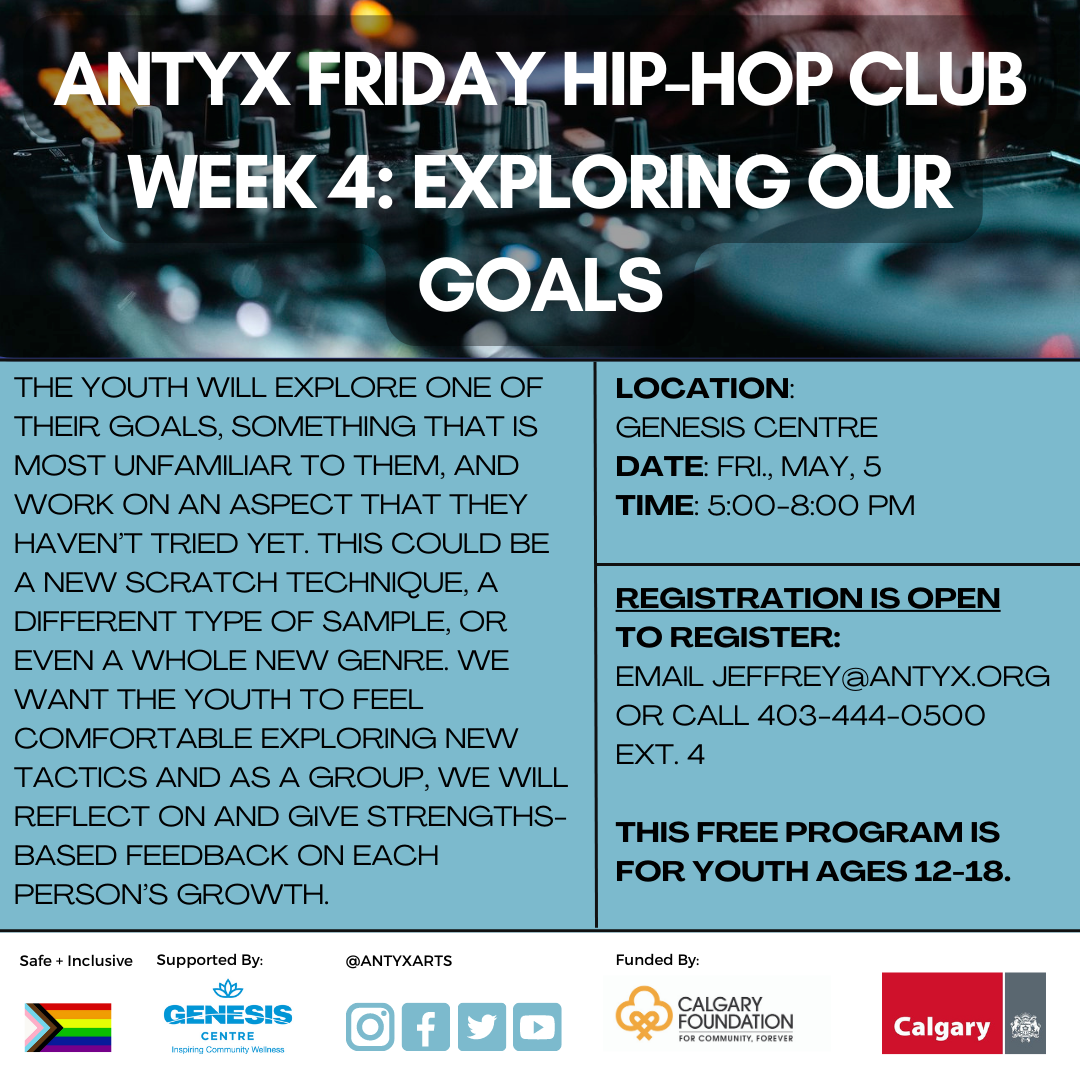 Friday Hip-Hop Club Week 4: Exploring our Goals